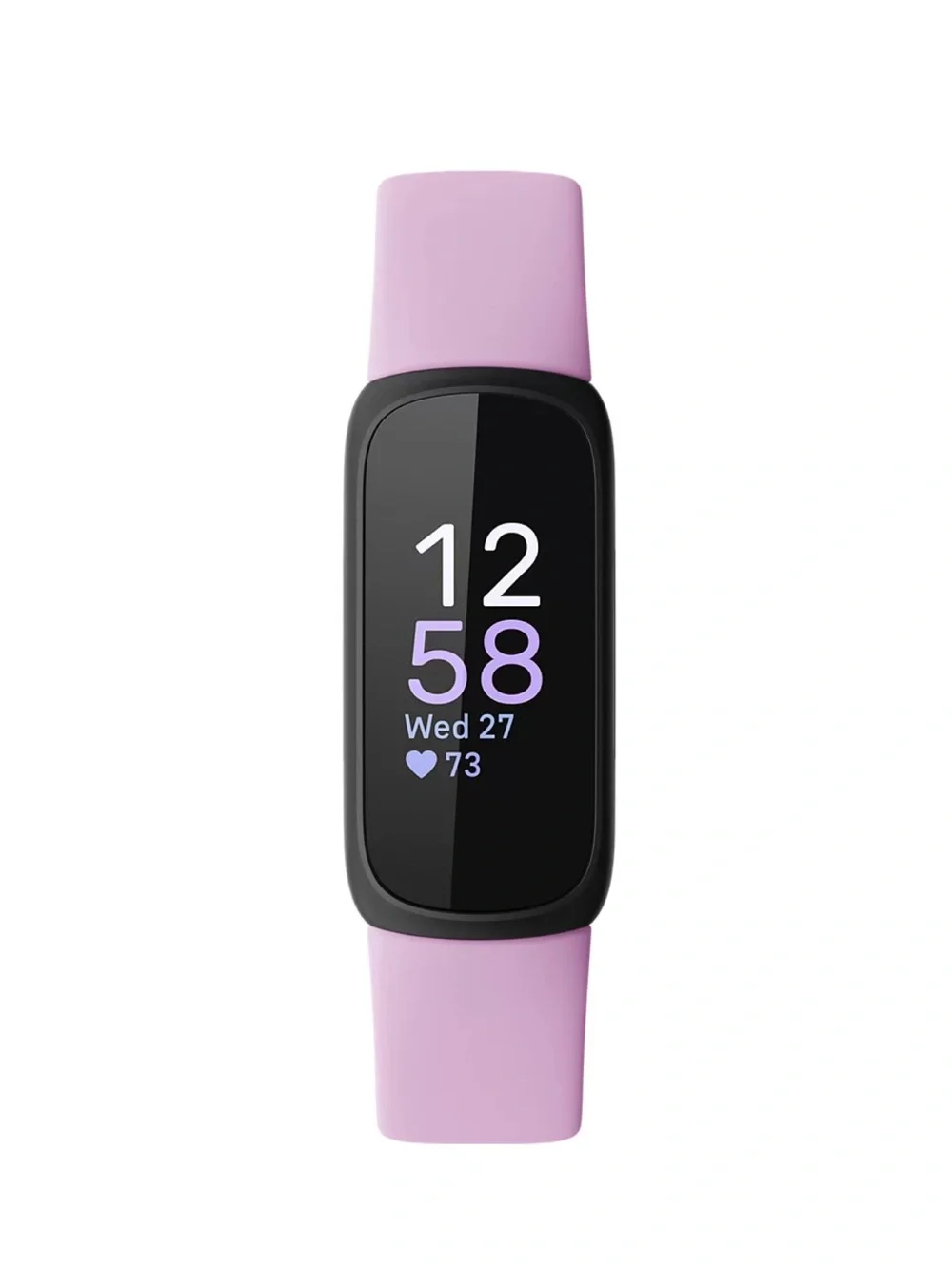 Fitbit Inspire 3 Lilac Bliss Wellness Tracker Watch, 19.5mm
